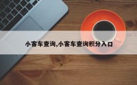 小客车查询,小客车查询积分入口