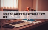 石家庄为什么爆发疫情,石家庄为什么会突发疫情